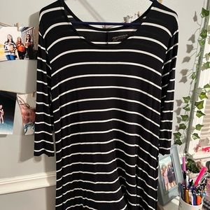 Black and white dress from jc penny